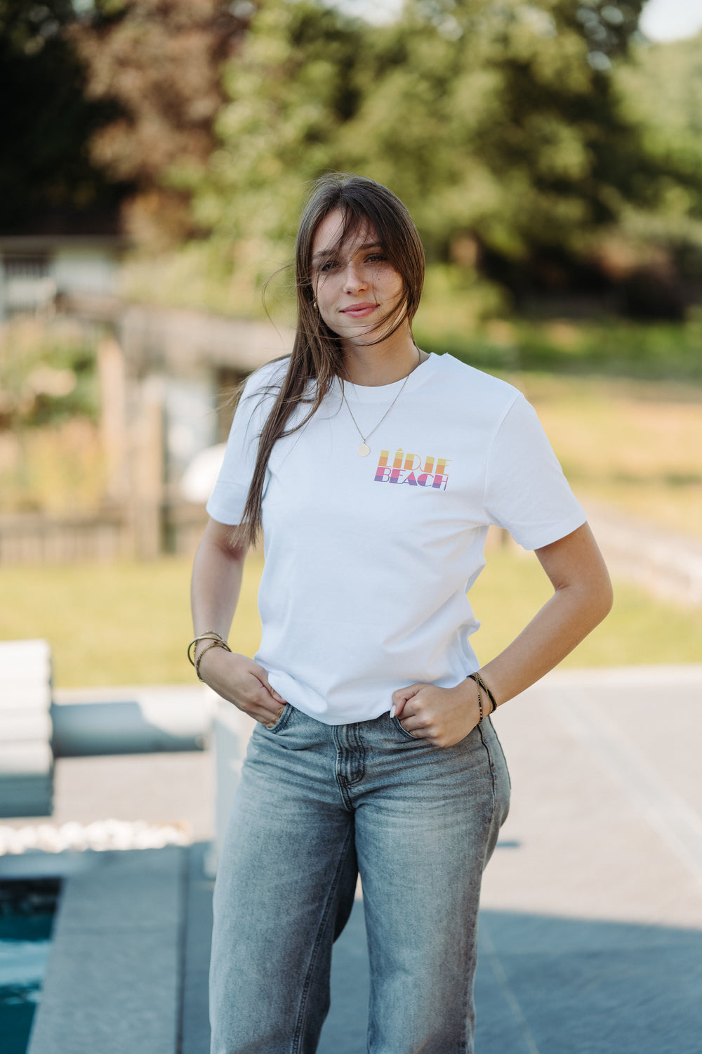 T-shirt 100% coton bio Blanc - Unisexe