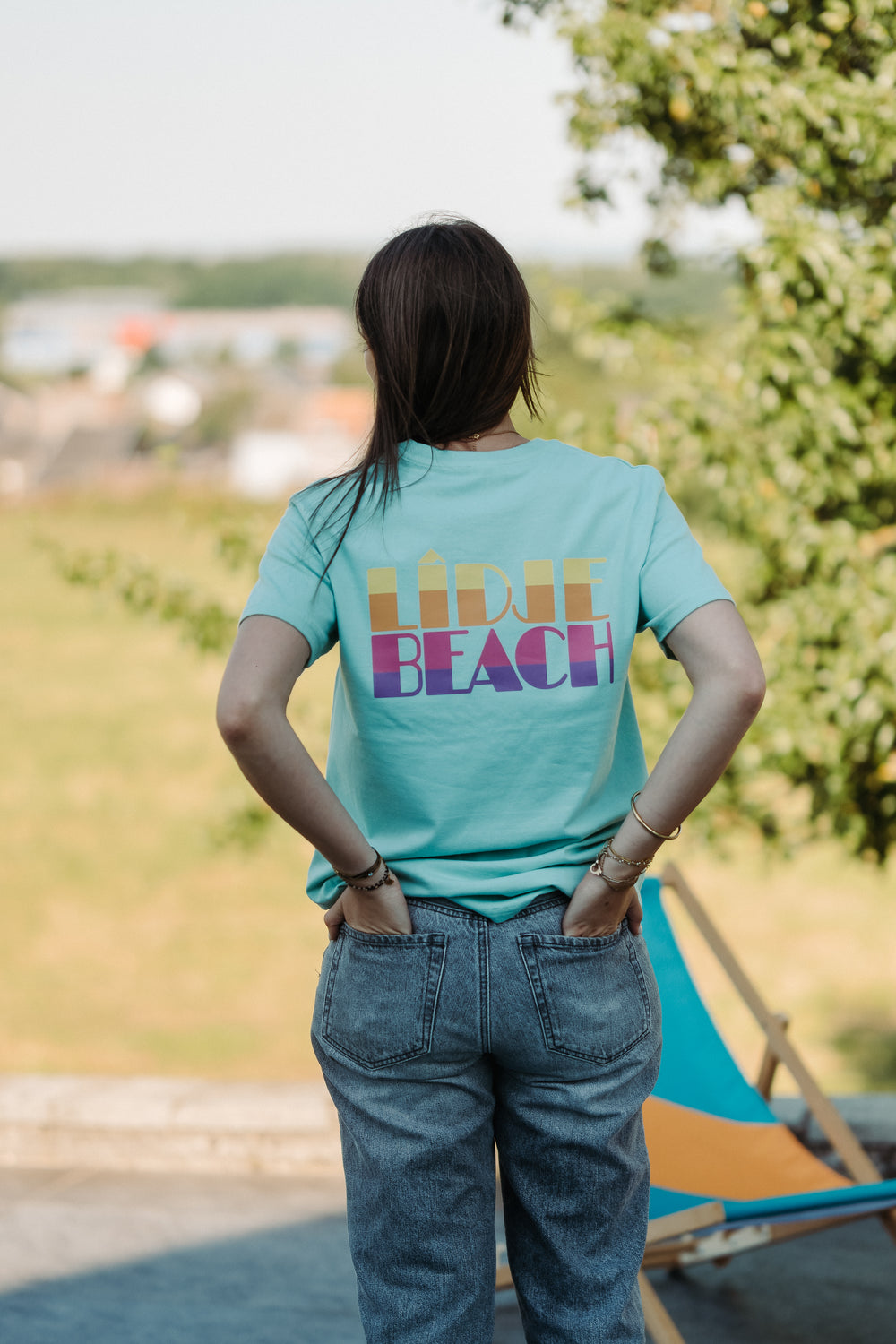 T-shirt 100% coton Milenial mint - Unisexe