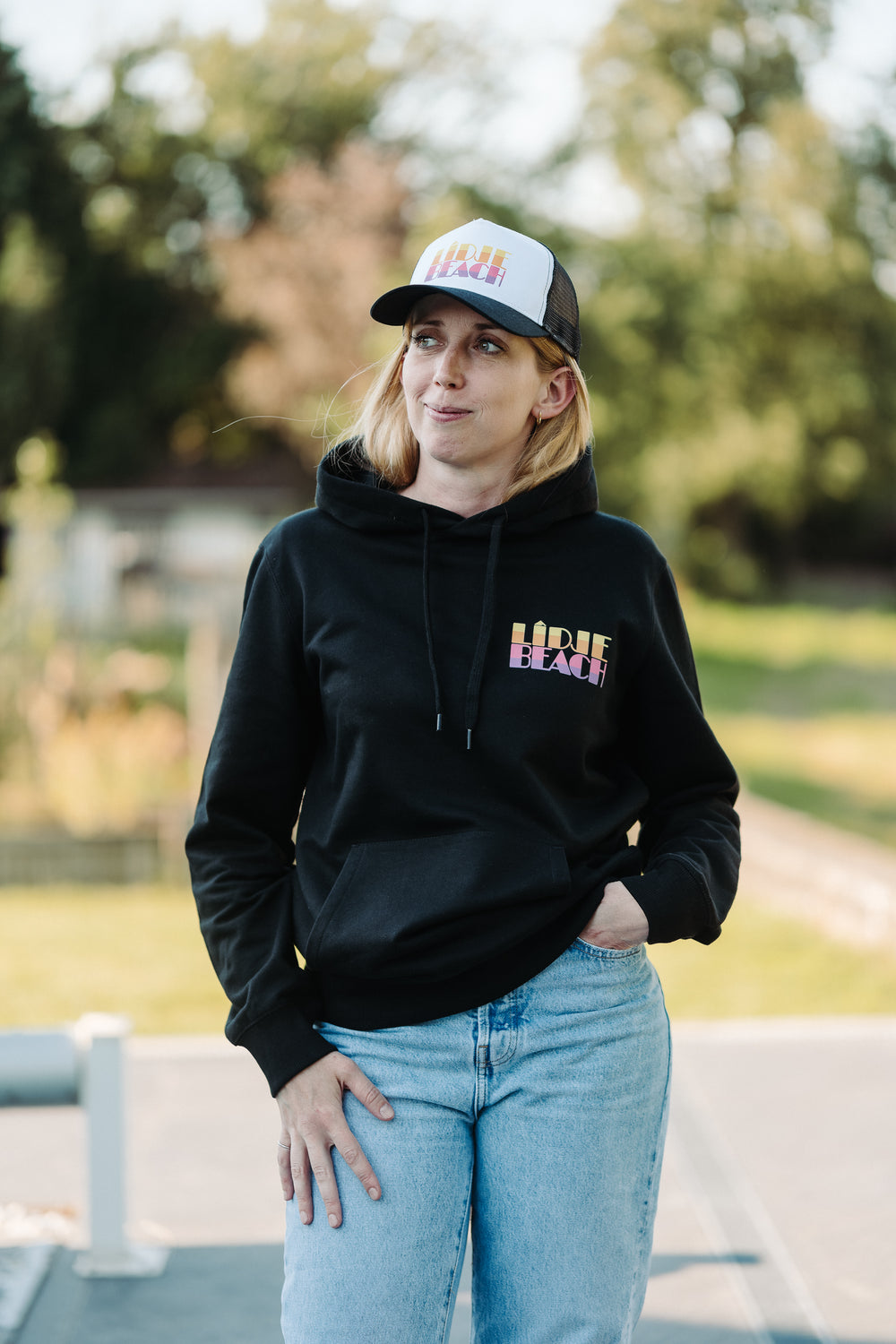 Sweat à capuche écoresponsable 50% coton 50% polyester recyclé - Unisexe