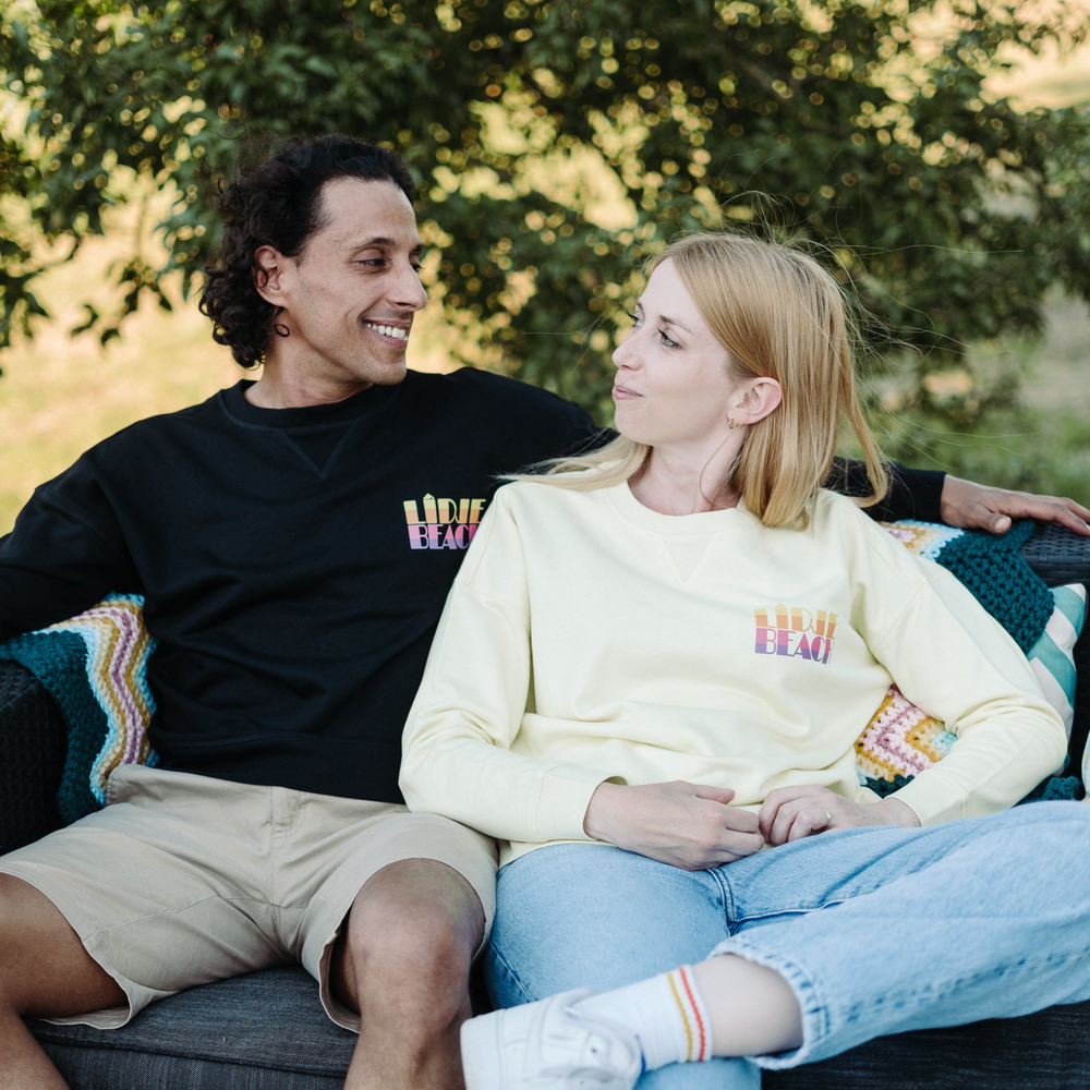 Sweat-shirt écoresponsable Coton bio Unisexe - Noir