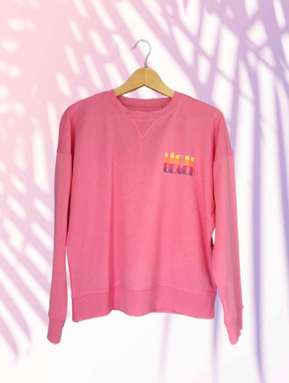 Sweat-shirt écoresponsable Coton bio -  Candy rose
