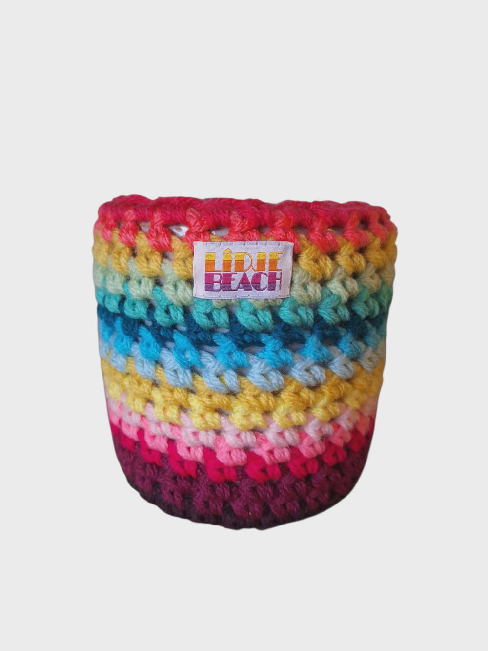 Pot + cache-pot au crochet