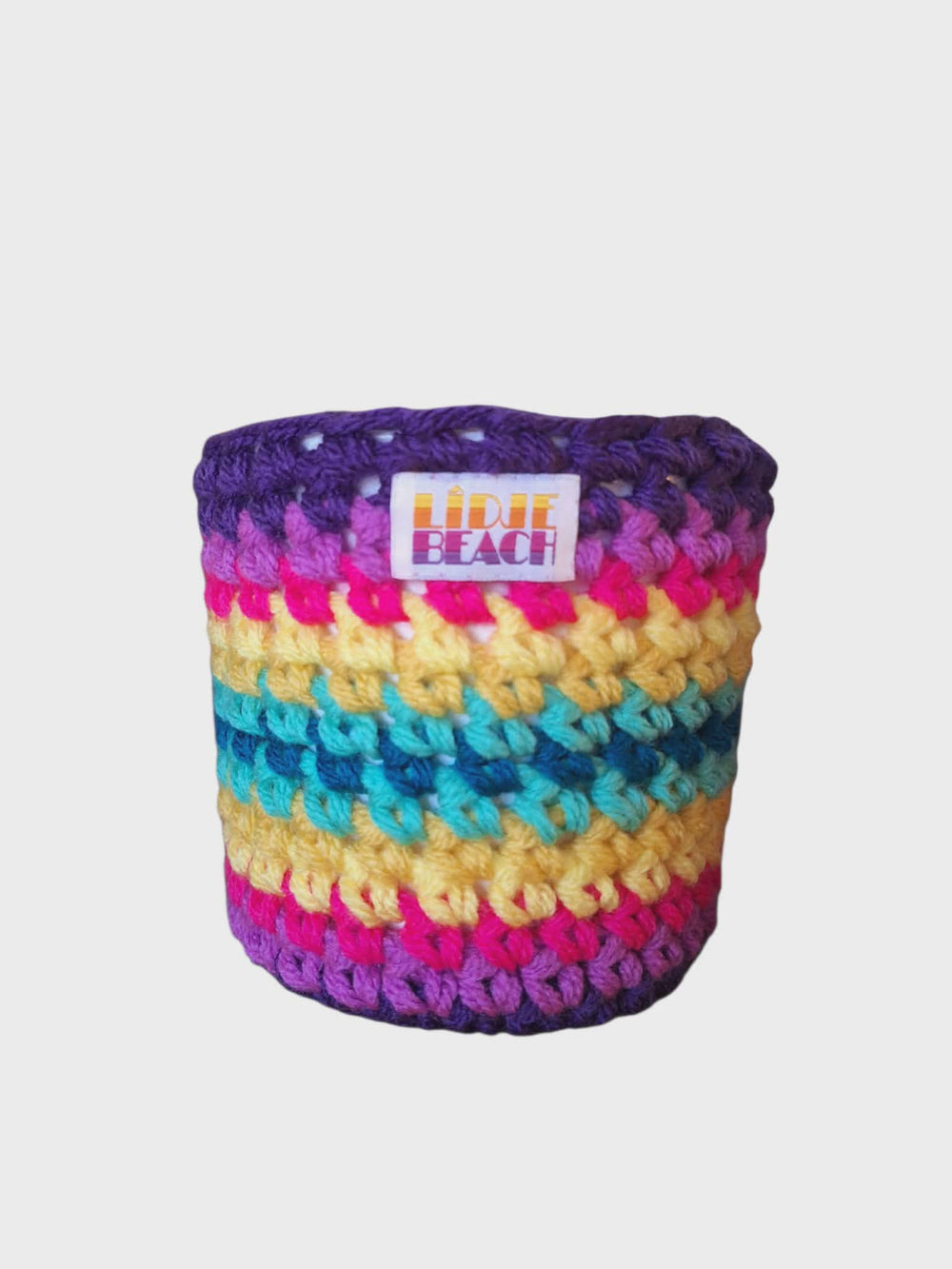 Pot + cache-pot au crochet