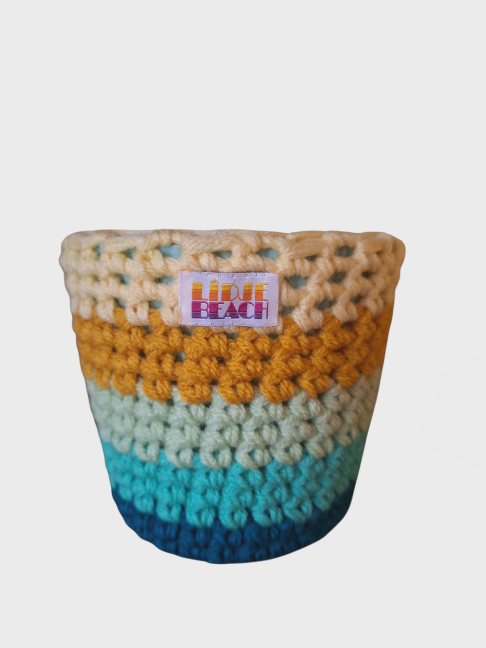 Pot + cache-pot au crochet
